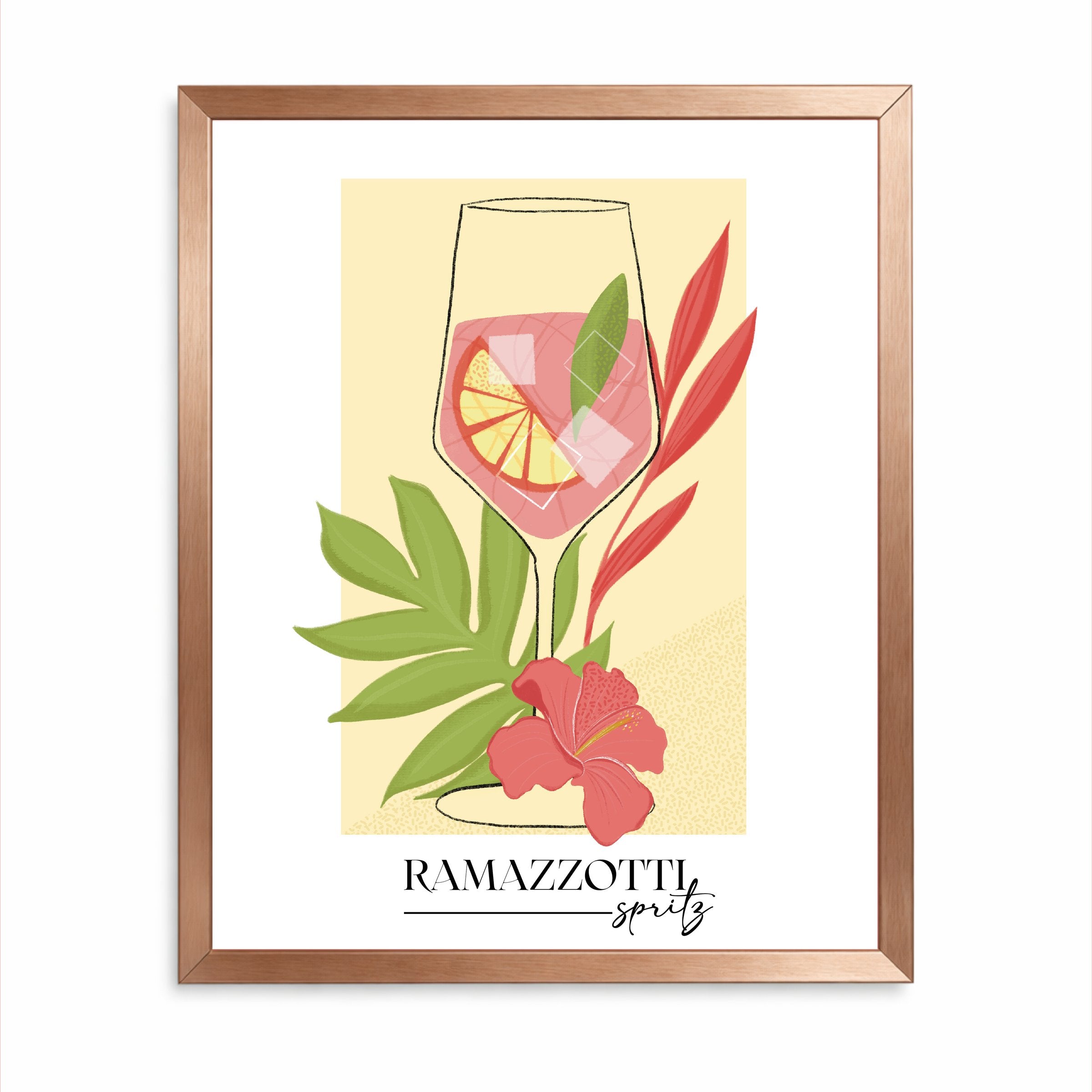 Ramazotti Spritz Ilustración