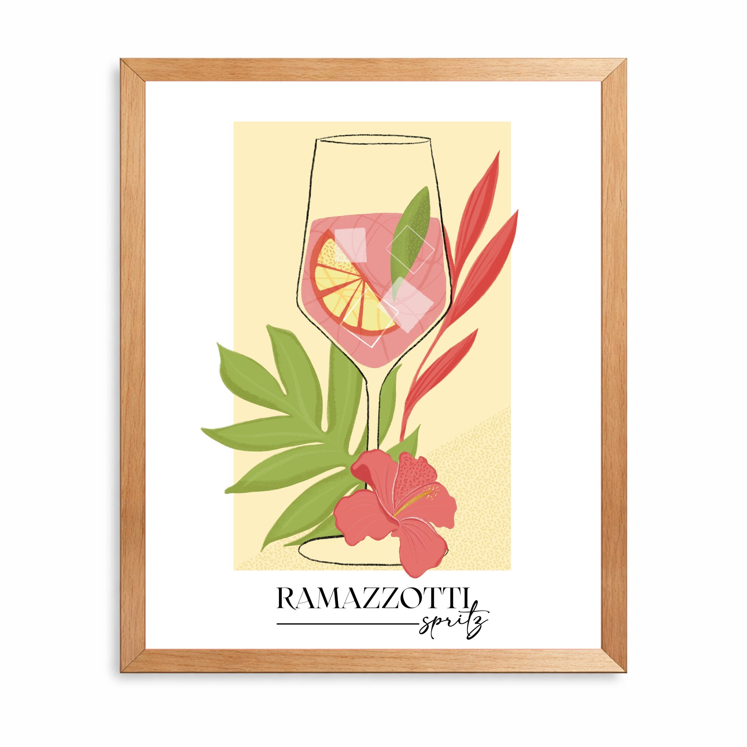 Ramazotti Spritz Ilustración