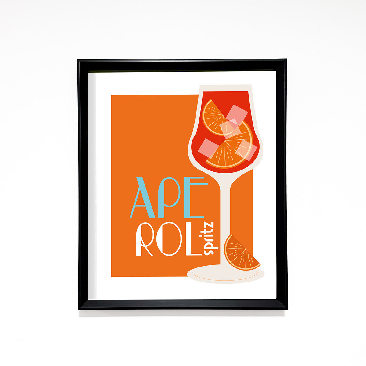 Aperol Spritz Line Art