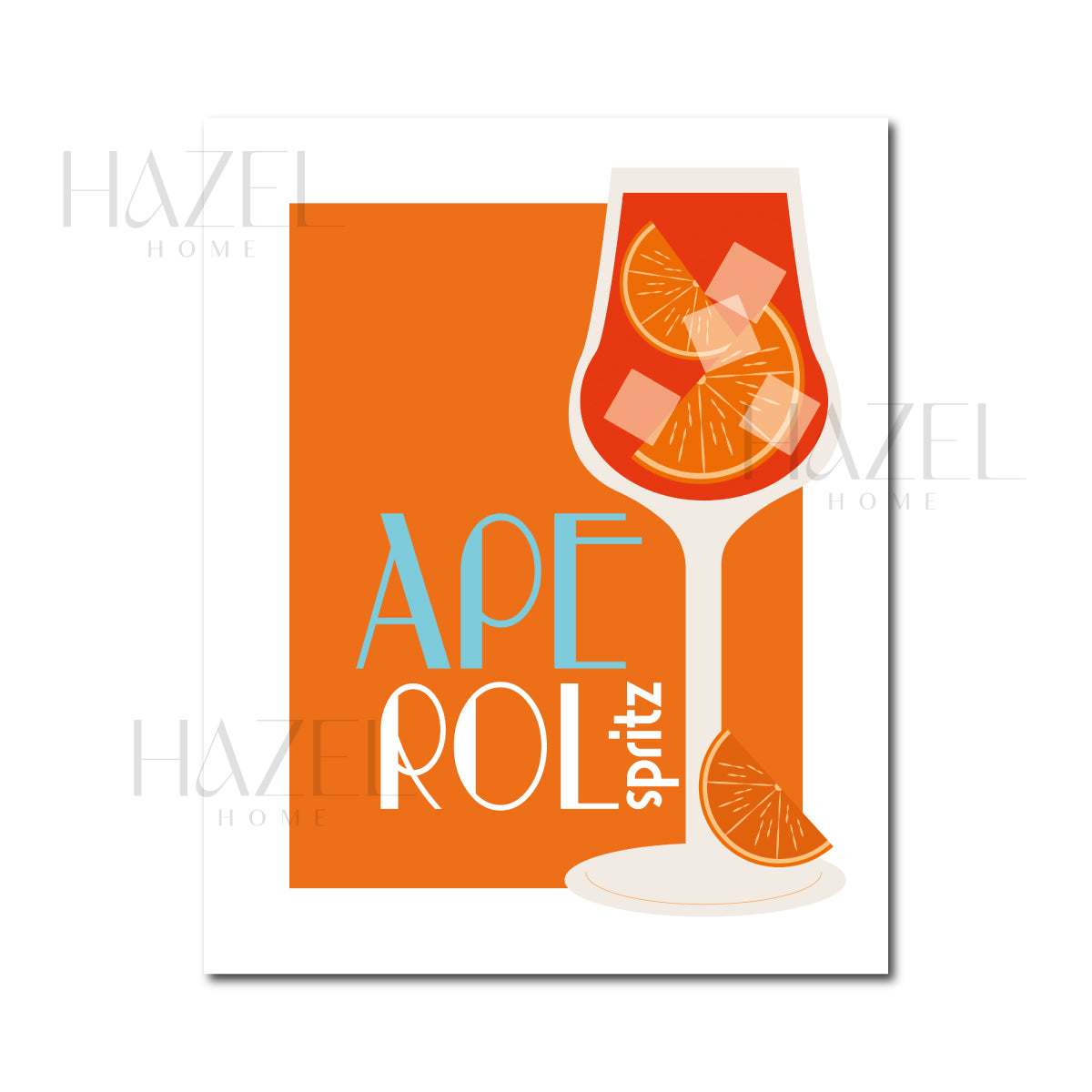 Aperol Spritz Line Art