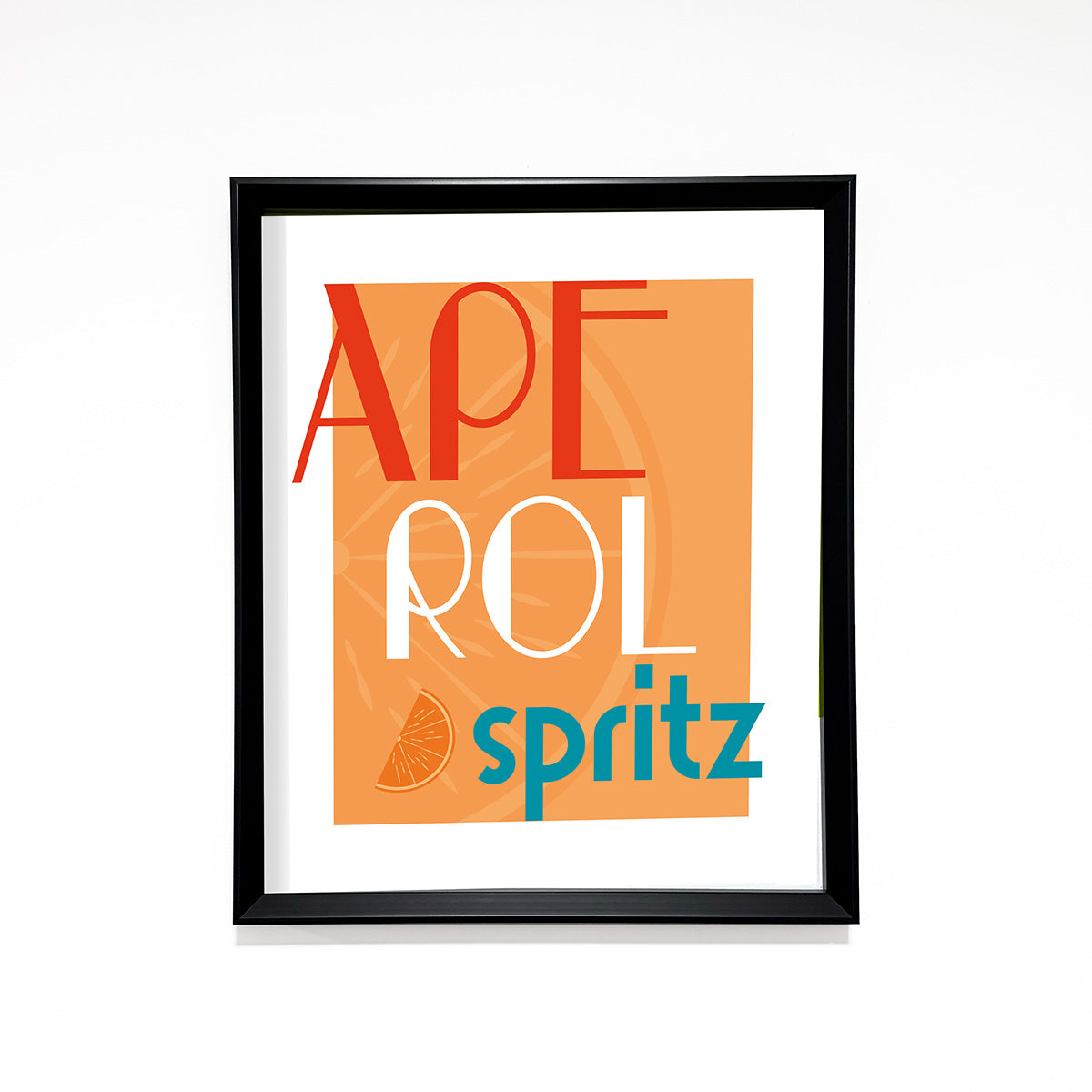 Aperol Spritz Tipográfico