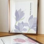 Magnolias Spring Blossom Ilustración