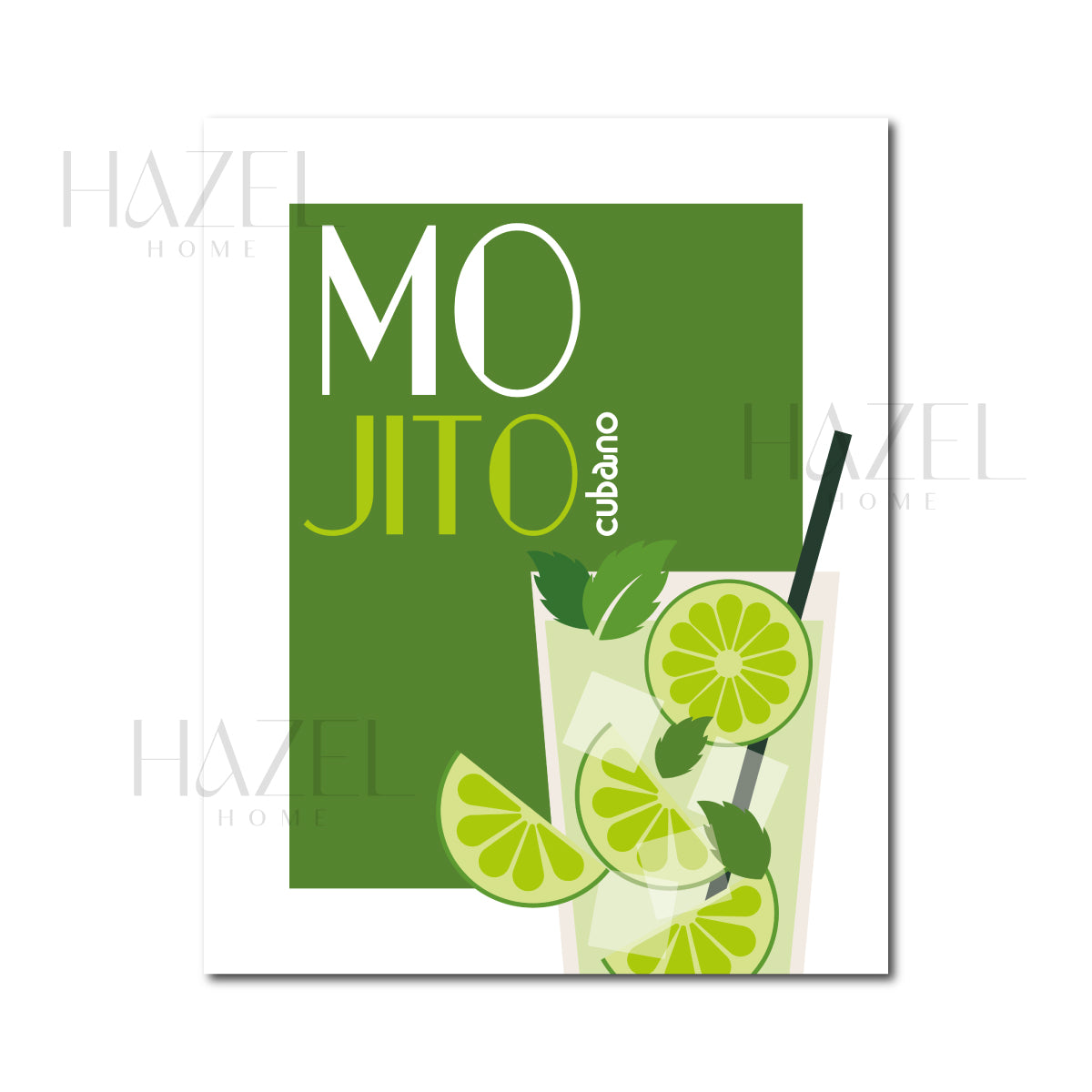 Mojito Line Art