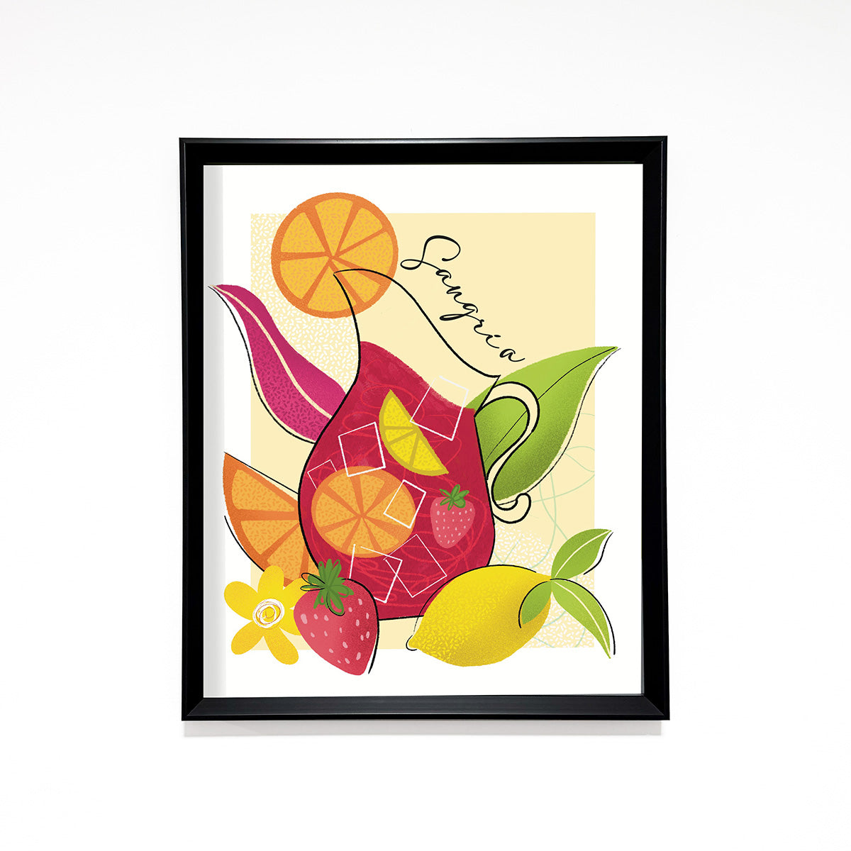 Jarra Sangría Ilustración