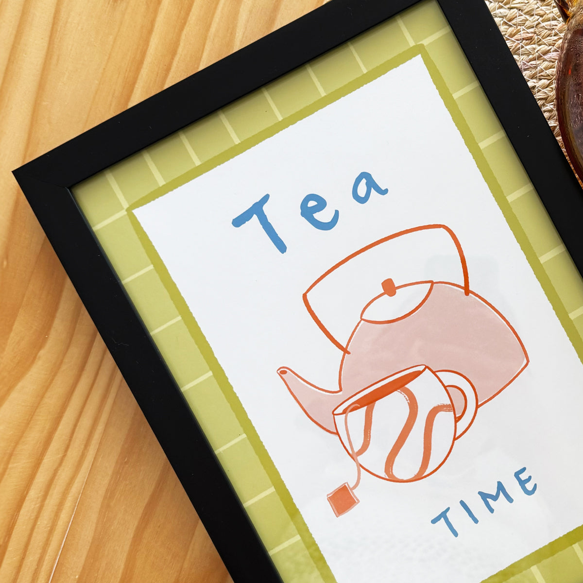 Tea Time Illustración