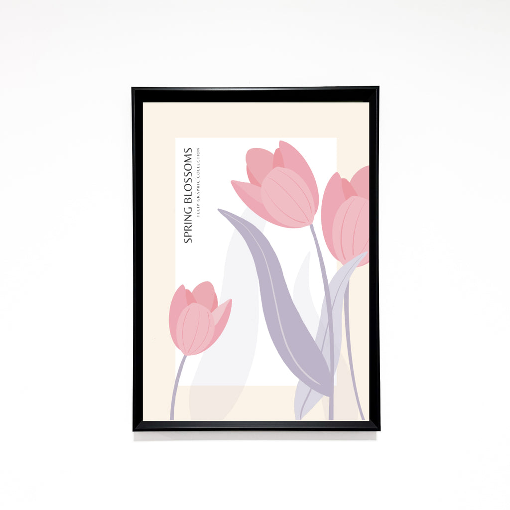 Tulipanes Spring Blossoms illustración