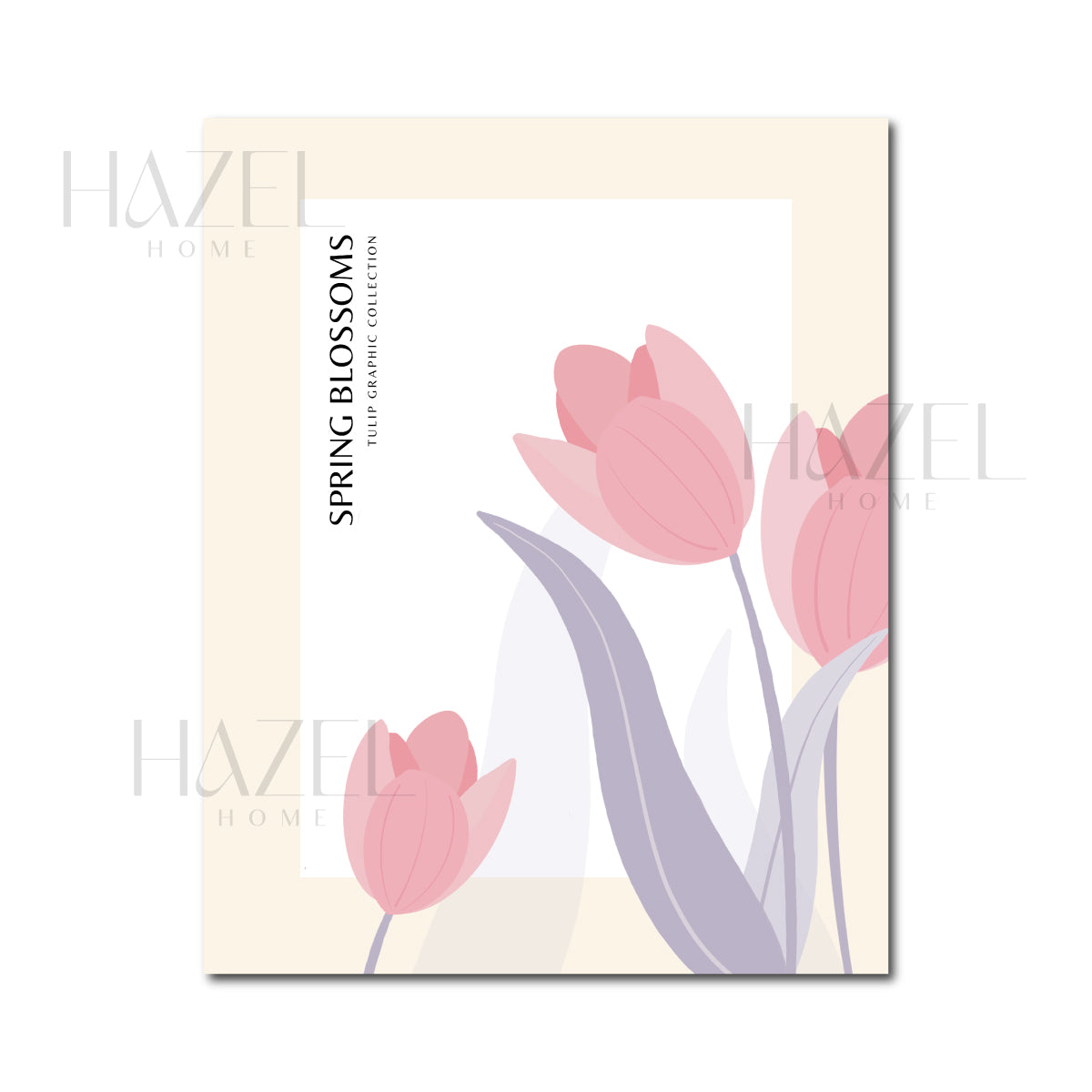 Tulipanes Spring Blossoms illustración